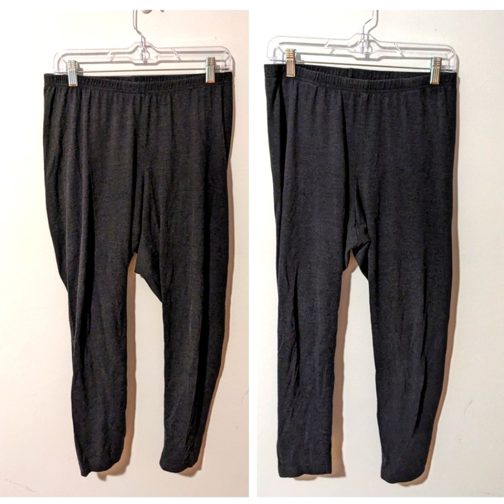 Lot of 2 Old Navy Gray Leggings Size XL
